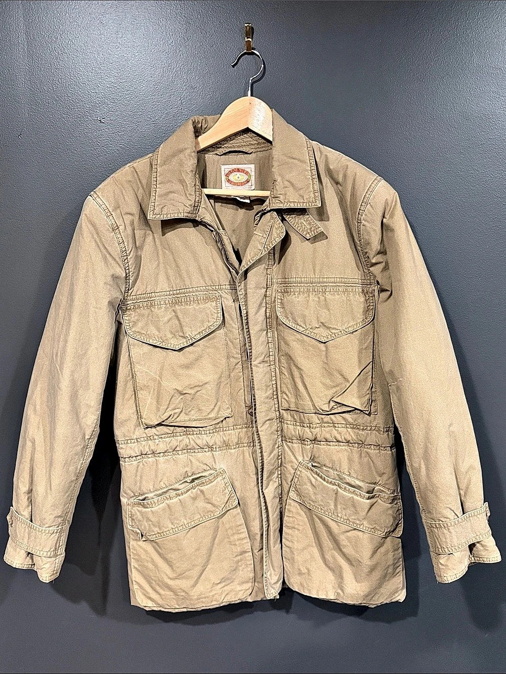 Vintage Banana Republic Safari Utility Jacket in Tan